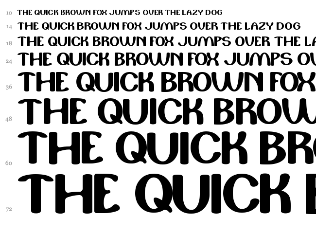 Play the game font waterfall